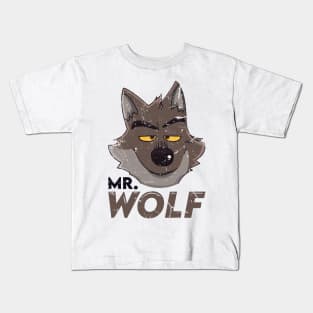 Mr. Wolf - The Bad Guys Kids T-Shirt